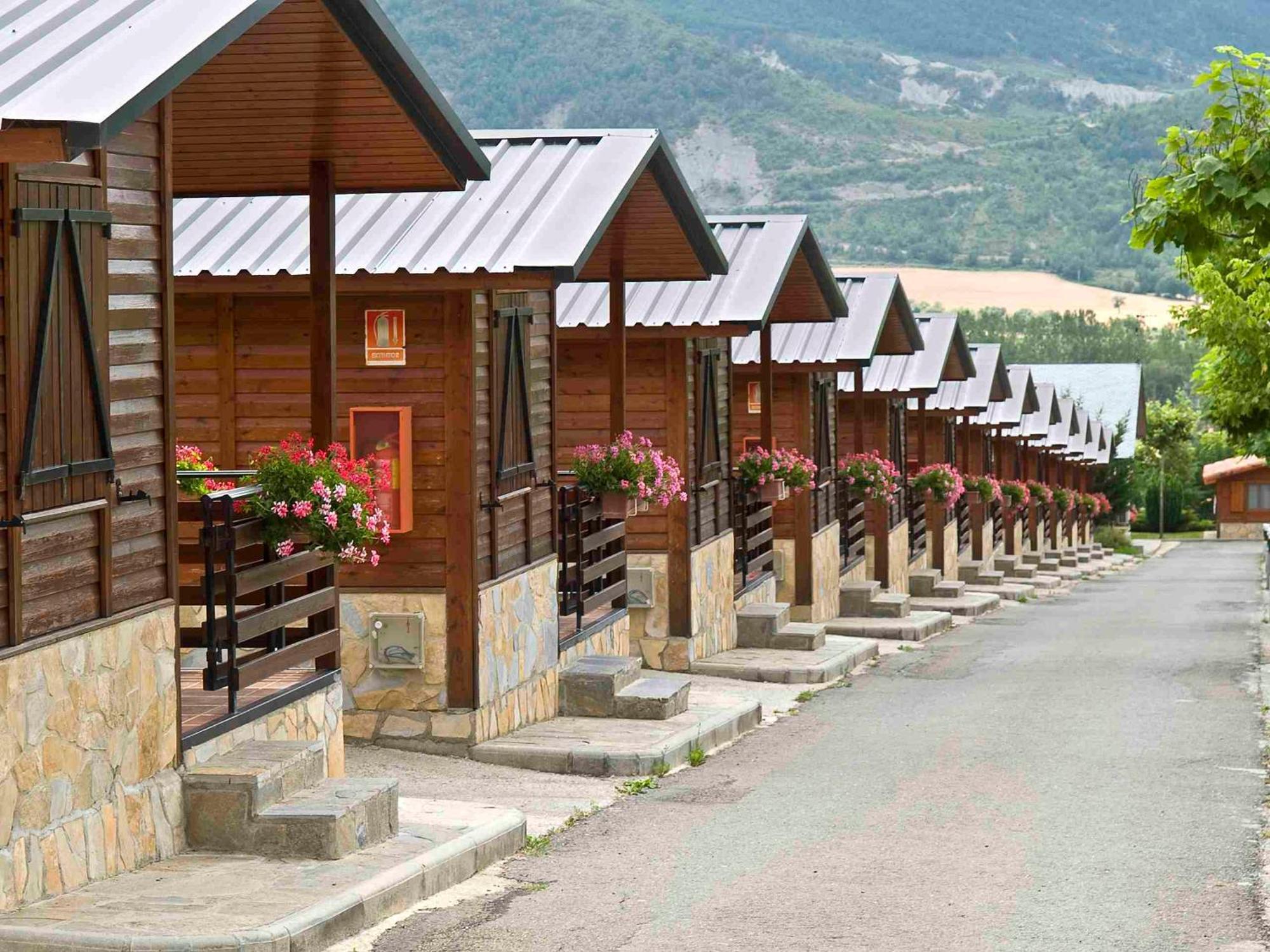 Camping Valle De Tena Сабиньяниго Экстерьер фото